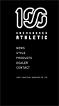 Mobile Screenshot of 100athletic.com